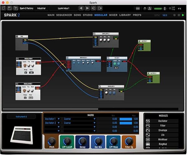 open zoom image for Arturia Spark 2 Software Instrument, Digital Download, Action Position Back