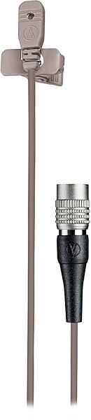 open zoom image for Audio-Technica MT830cW Omnidirectional Condenser Lavalier (Microphone Only), Beige, Main