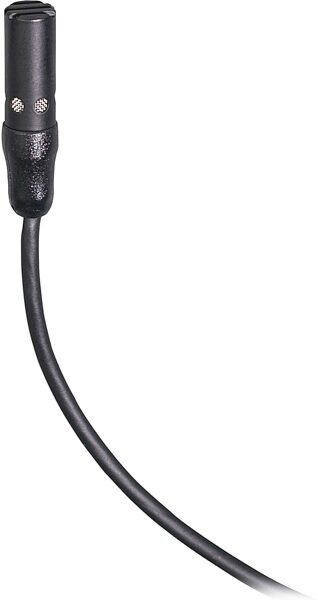open zoom image for Audio-Technica AT898cH Cardioid Lavalier (Microphone Only), Black, Open Box (Like New), Action Position Back