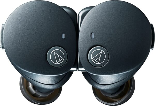 open zoom image for Audio-Technica ATH-CKS50TW2 Wireless Earbuds, Black, Action Position Back