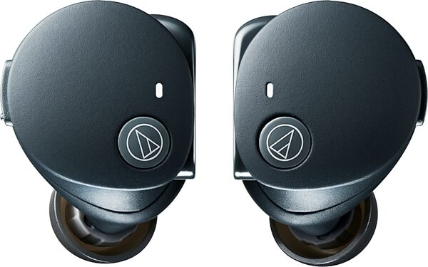 open zoom image for Audio-Technica ATH-CKS50TW2 Wireless Earbuds, Black, Action Position Back