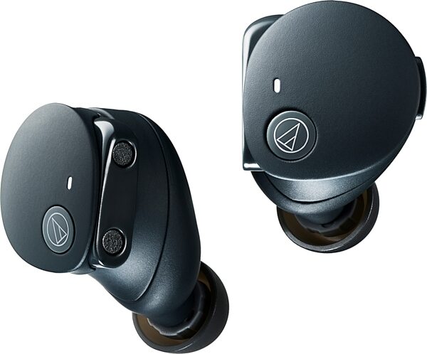 open zoom image for Audio-Technica ATH-CKS50TW2 Wireless Earbuds, Black, Action Position Back
