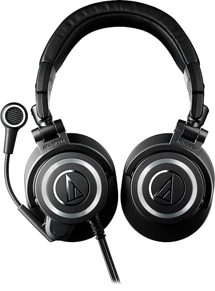 open zoom image for Audio-Technica ATH-M50xSTS StreamSet Streaming Headset, Analog XLR and 1/4" TRS, ATH-M50xSTS, Open Box (Very Good), Action Position Back