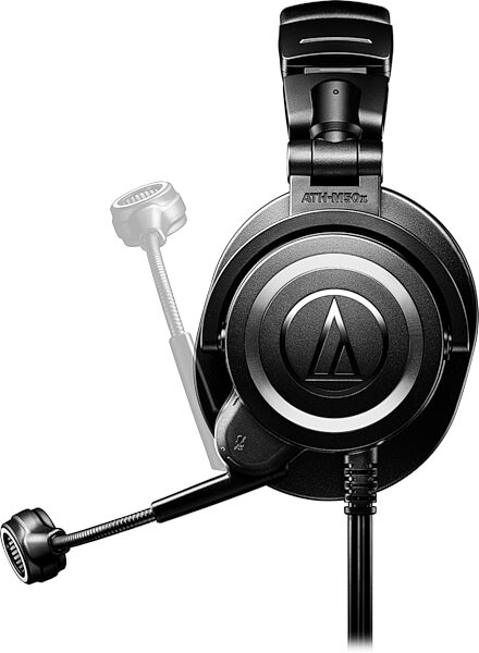 open zoom image for Audio-Technica ATH-M50xSTS StreamSet Streaming Headset, Analog XLR and 1/4" TRS, ATH-M50xSTS, Open Box (Very Good), Action Position Back