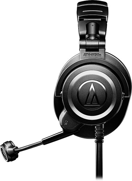 open zoom image for Audio-Technica ATH-M50xSTS StreamSet Streaming Headset, Analog XLR and 1/4" TRS, ATH-M50xSTS, Open Box (Very Good), Action Position Back