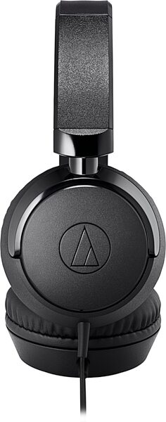 open zoom image for Audio-Technica ATH-S120C USB-C On-Ear Headphones, Black, ATH-S120C-BK, Open Box (Like New), Action Position Back