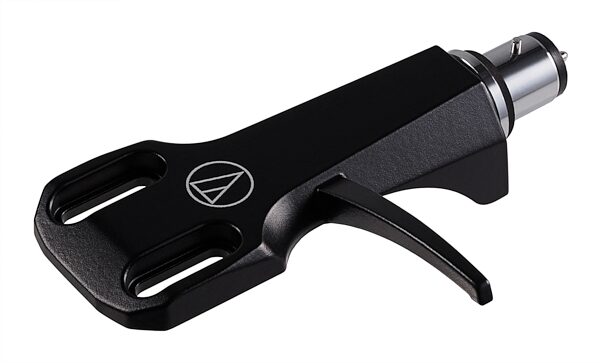 open zoom image for Audio-Technica AT-HS6 Headshell Cartridge, Black, Action Position Back