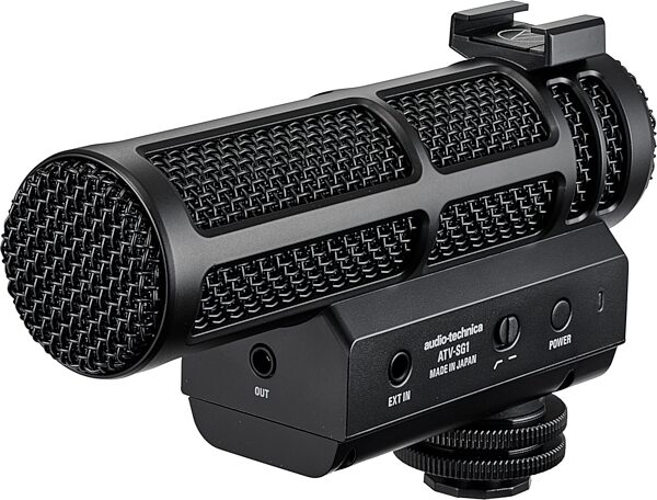 open zoom image for Audio-Technica ATV-SG1 On-Camera Shotgun Microphone, Open Box (Like New), Main