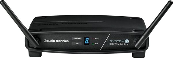 open zoom image for Audio-Technica ATW-1101/H92 System 10 Wireless Headset Microphone System, 2.4 GHz ISM Band, Black, Action Position Back