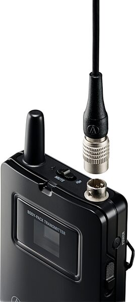 open zoom image for Audio-Technica ATW-1421/L System 20 PRO Dual Lavalier Microphone System, New, Action Position Back