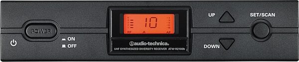 open zoom image for Audio-Technica ATW-2129c 2000 Series Wireless Lavalier Microphone System, Band I (487.125 - 506.500 MHz), Action Position Back