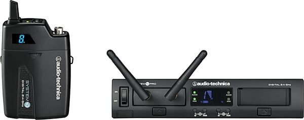 open zoom image for Audio-Technica ATW-1301 System 10 PRO Digital Wireless Bodypack System (2.4 GHz), New, Action Position Back