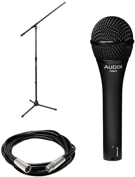 open zoom image for Audix OM2 Dynamic Cardioid Microphone, mic