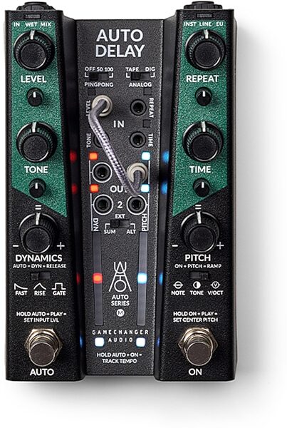 open zoom image for Gamechanger Audio Auto Delay Pedal, New, Action Position Back