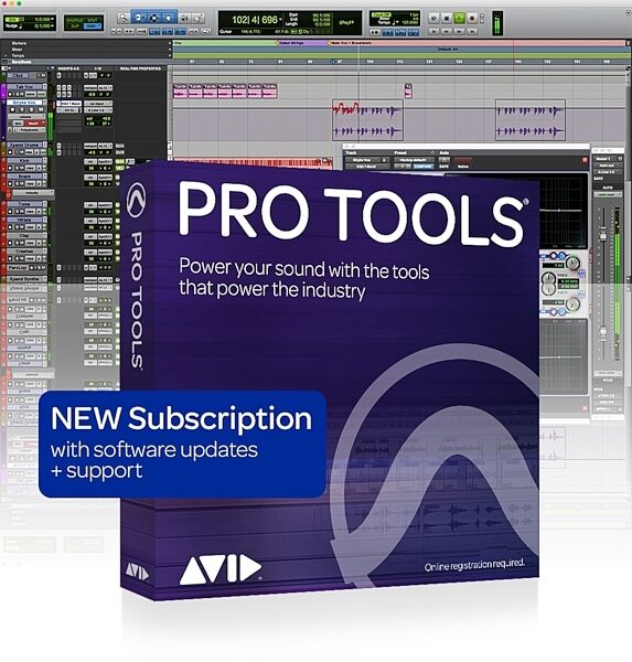 open zoom image for Avid Pro Tools Music Production Software Subscription, Subscription