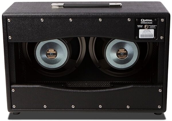 open zoom image for Quilter Aviator Gold 2x10 Guitar Speaker Extension Cabinet, Rear
