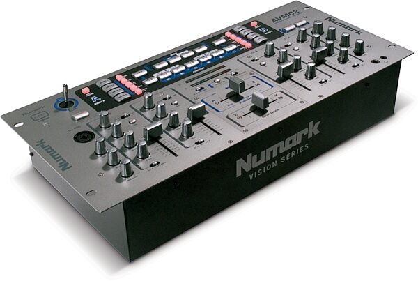 open zoom image for Numark AVM02 Audio/Video Rackmount Mixer, Angle