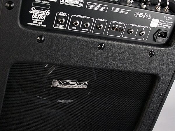open zoom image for VHT Special 6 Ultra Guitar Combo Amplifier (6 Watts, 1x12"), Rear Closeup
