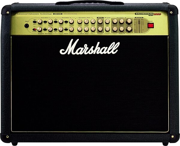 open zoom image for Marshall AVT275 Guitar Combo Amplifier with DFX (75x75 watt, Stereo, 2x12 inch), Front View