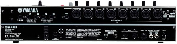 open zoom image for Yamaha AW1600 16-Track Hard Disk Recorder, Rear