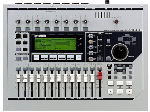 open zoom image for Yamaha AW1600 16-Track Hard Disk Recorder, Main