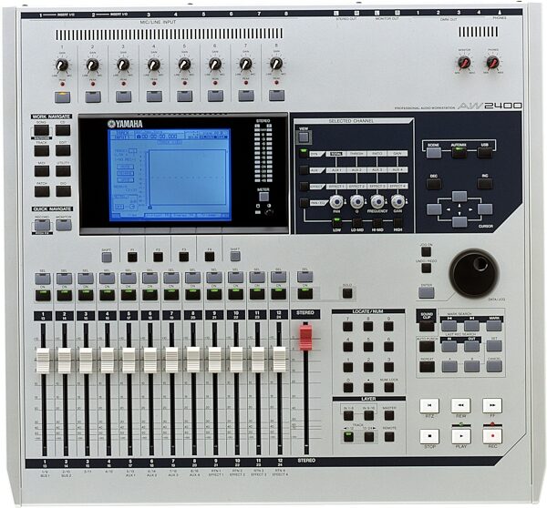 open zoom image for Yamaha AW2400 24-Track Hard-Disk Recorder with USB, Main