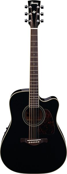 open zoom image for Ibanez AW70ECE Artwood Acoustic-Electric Guitar, Black