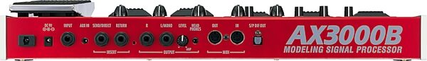 open zoom image for Korg ToneWorks AX3000B Digital Multi-Effects Bass Guitar Processor, Rear