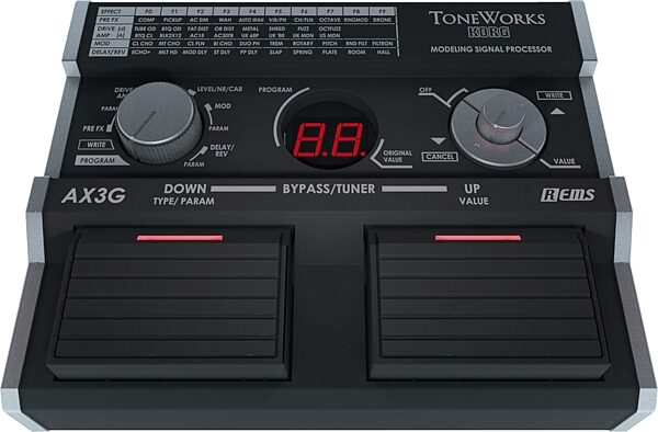 open zoom image for Korg AX3G Guitar Amp Modeling Pedal, Main