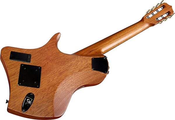 open zoom image for Cordoba Abasi Stage 7 Classical Acoustic-Electric Guitar (with Gig Bag), Acacia, Action Position Back