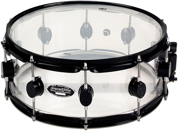 open zoom image for Pacific Drums Acrylic Snare Drum, Clear