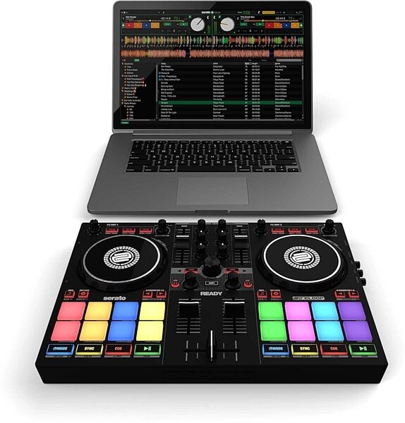 open zoom image for Reloop Ready DJ Controller, Open Box (Very Good), Action Position Front
