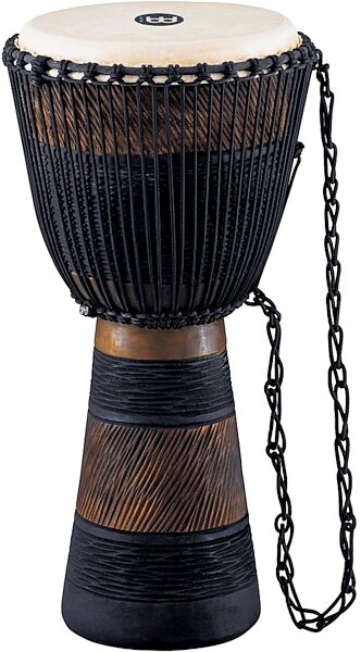open zoom image for Meinl ADJ3 Rope-Tuned African Djembe (With Djembe Bag), Djembe