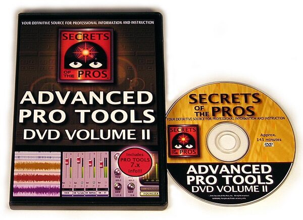 open zoom image for Secrets of the Pros Advanced Pro Tools Volume 2 Video, Main