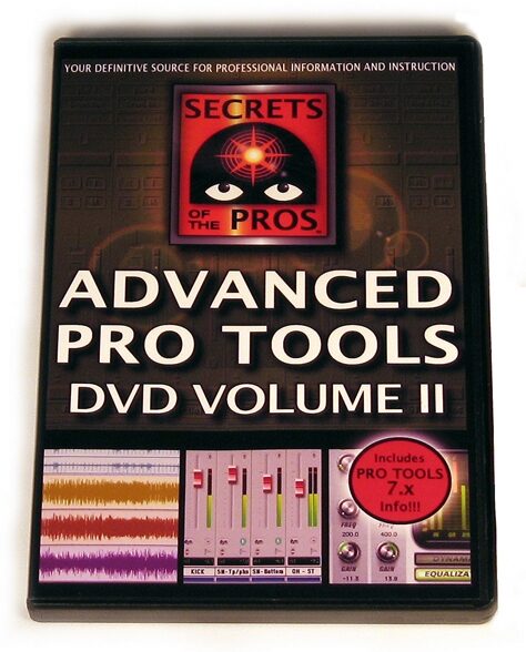 open zoom image for Secrets of the Pros Advanced Pro Tools Volume 2 Video, Alternate