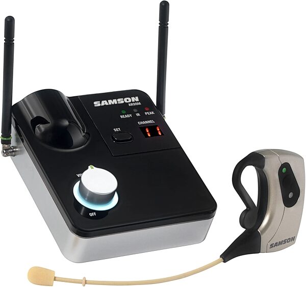 open zoom image for Samson AirLine Micro ESm Earset Wireless Microphone System, Band K (477 - 492 MHz), Main