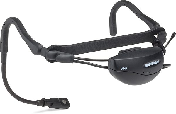 open zoom image for Samson AirLine 77 AH7 Fitness Headset Wireless Microphone System, Band K1 (489.050 MHz) , Headset Angle
