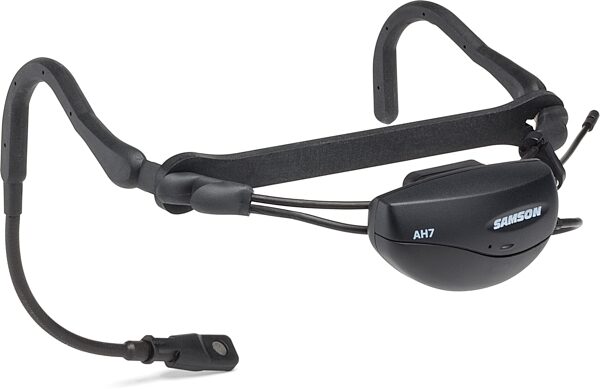 open zoom image for Samson AirLine 77 AH7 Fitness Headset Wireless Microphone System, Band K1 (489.050 MHz) , Headset Front