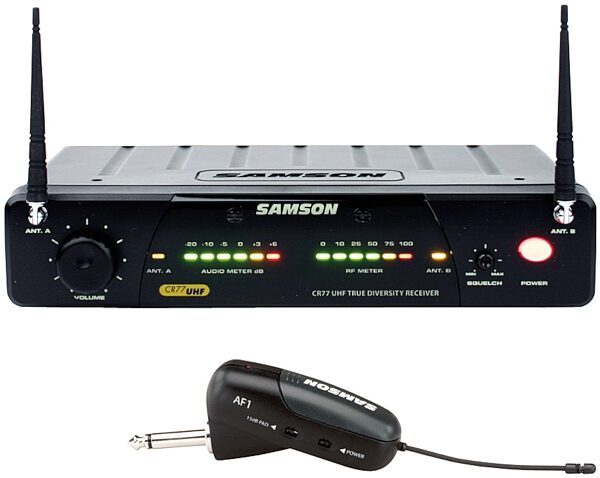open zoom image for Samson Airline 77 UHF TD Wireless with AF1 Guitar Transmitter, Main