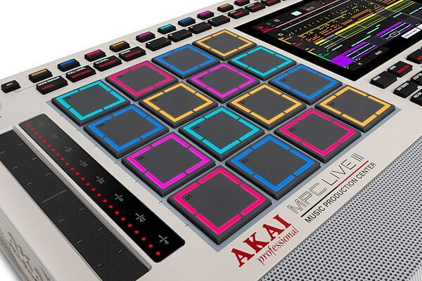 open zoom image for Akai MPC Live III Retro Edition Music Production Workstation, New, Action Position Back