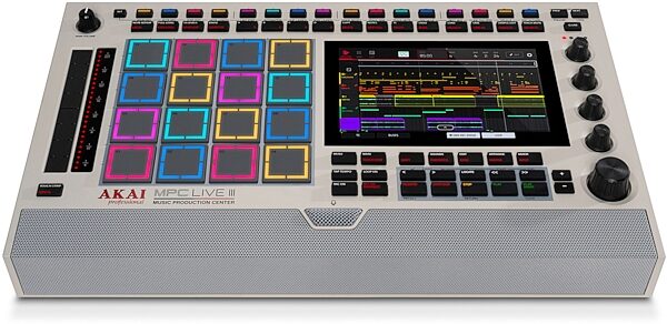 open zoom image for Akai MPC Live III Retro Edition Music Production Workstation, New, Action Position Back