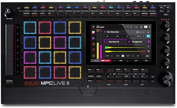 open zoom image for Akai MPC Live III Music Production Workstation, New, Action Position Back