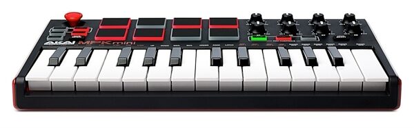 open zoom image for Akai MPK mini MKII USB Keyboard Controller, 25-Key, Front