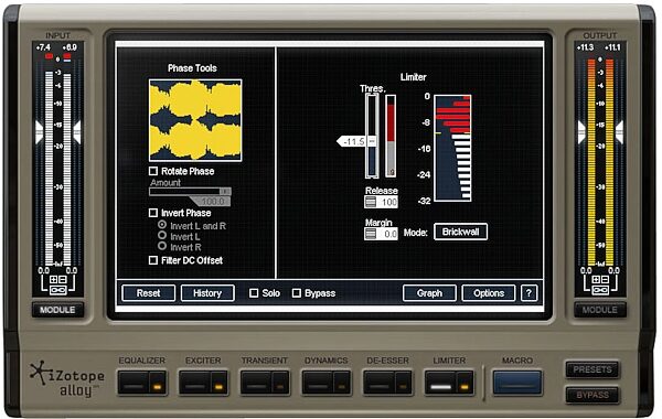 open zoom image for iZotope Alloy Mixing Channel Software (Mac and Windows), Limiter