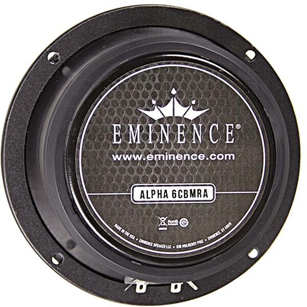 open zoom image for Eminence ALPHA-6CBMRA PA Speaker (200 Watts, 6.5"), 8 Ohms, Action Position Back