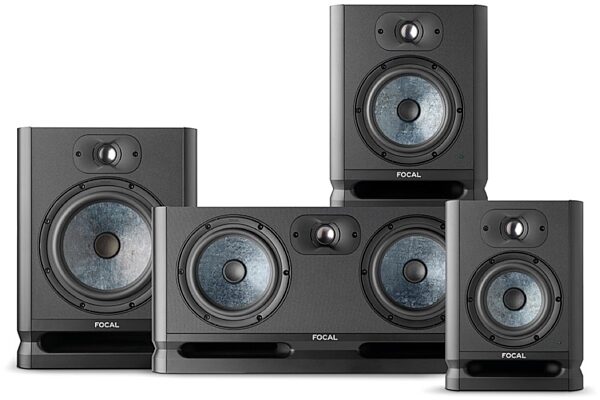 open zoom image for Focal Alpha Twin EVO Powered Studio Monitor, Black, Dual 6.5 inch, Family