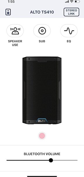 open zoom image for Alto Professional TS410 Powered Loudspeaker, Single Speaker, Action Position Back