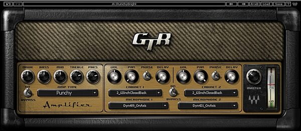 open zoom image for Waves GTR System and PRS Interface, Clean Amp