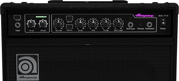 open zoom image for Ampeg BA-112v2 Bass Combo Amplifier, Front Panel