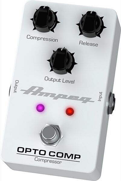 open zoom image for Ampeg Opto Comp Optical Compressor Pedal, New, ve